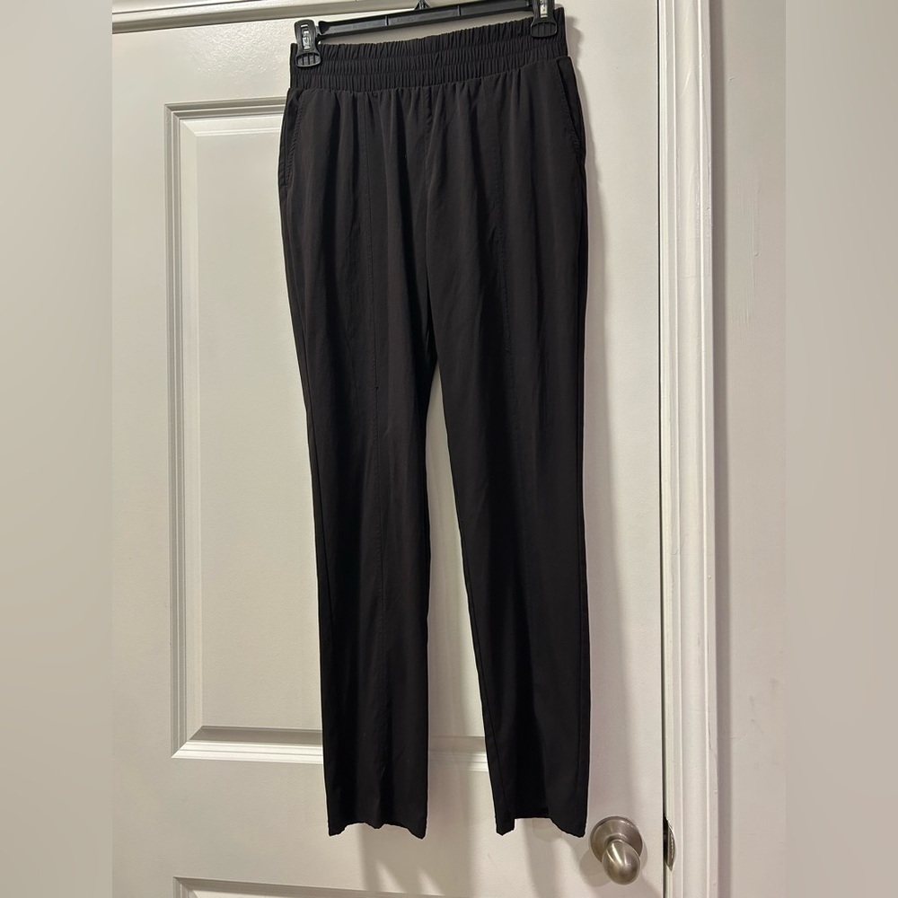 Yogalicious Straight Leg Black Pants-30"‎